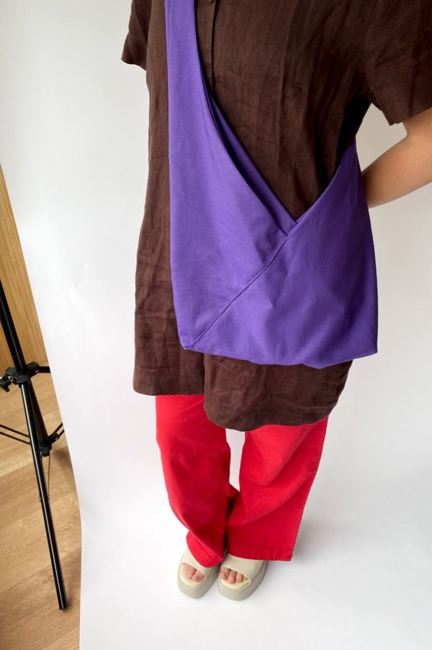 Cross body bag - GRAPE