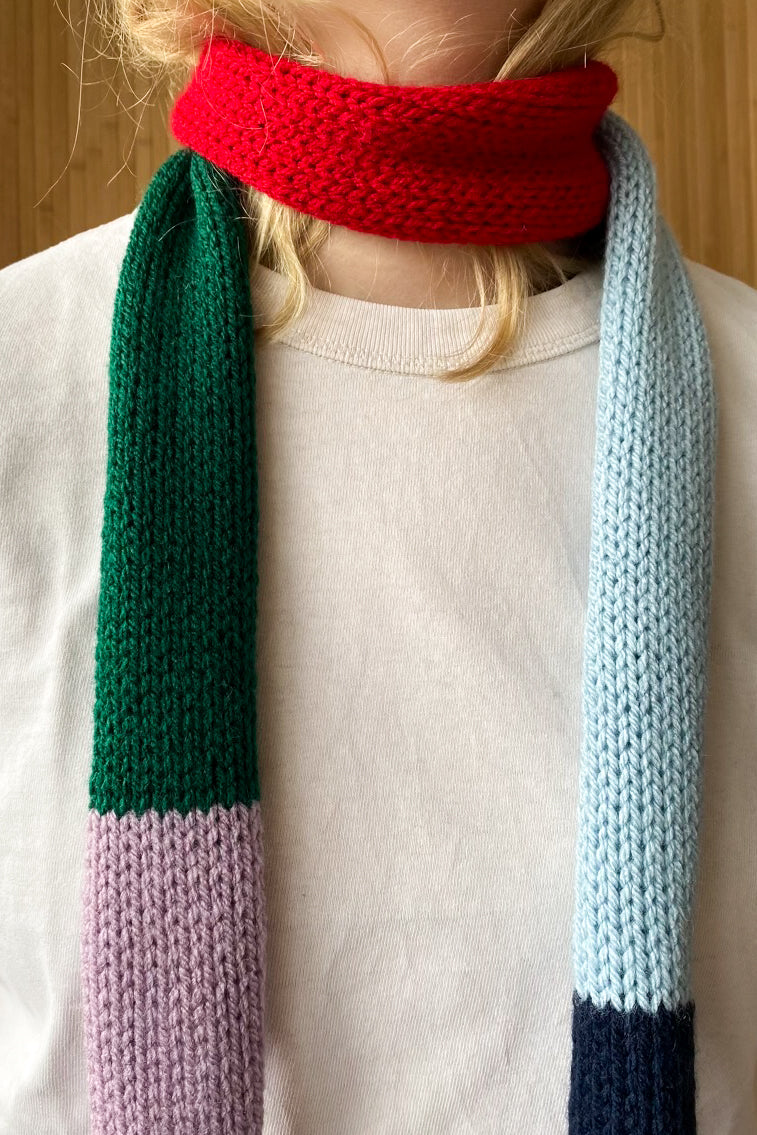 Skinny roll scarf MULTICOLOR 2