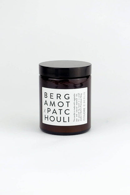 Bergamot x Patchouli scented candle COUDRE BERLIN
