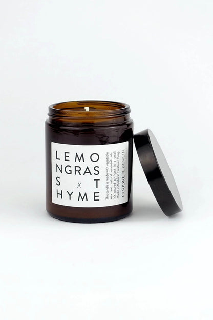 Lemongrass x Thyme scented candle COUDRE BERLIN