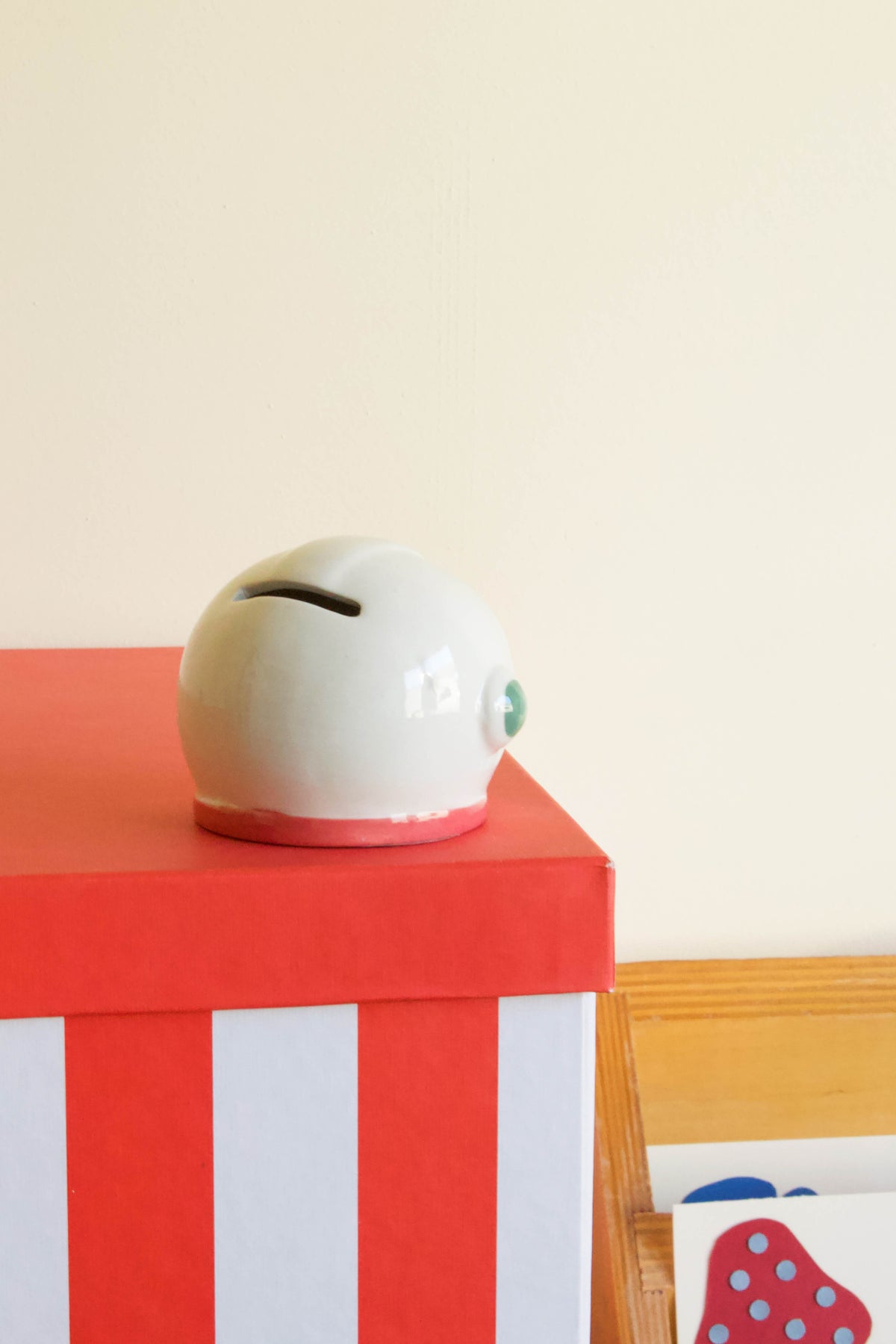 Space cadet piggy bank