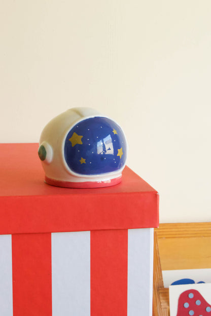 Space cadet piggy bank