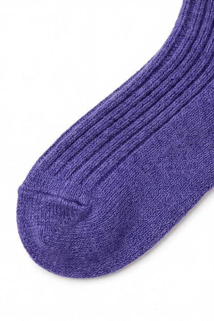 Wool baby socks Violet LILLE BARN