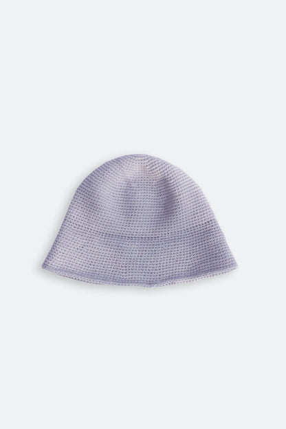 Handmade sailor hat crochet ice blue