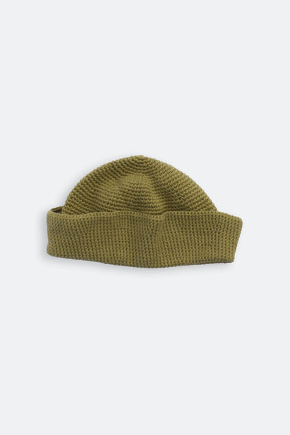 Handmade sailor hat crochet moss