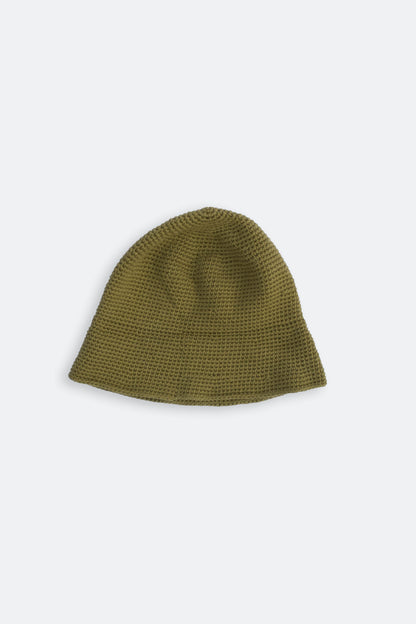 Handmade sailor hat crochet moss
